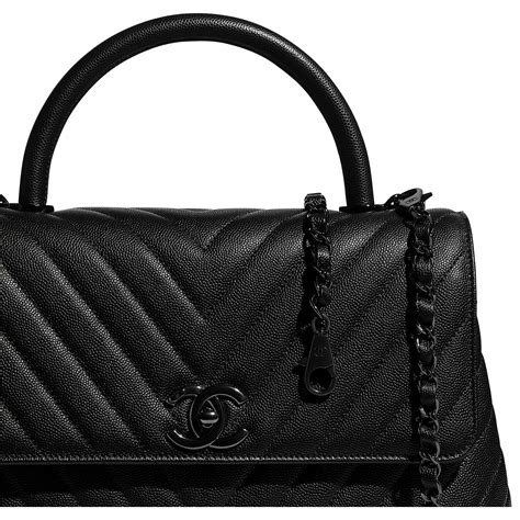 sac chanel avec poignée|chanel boutique.